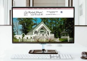 skylight chapel web design client
