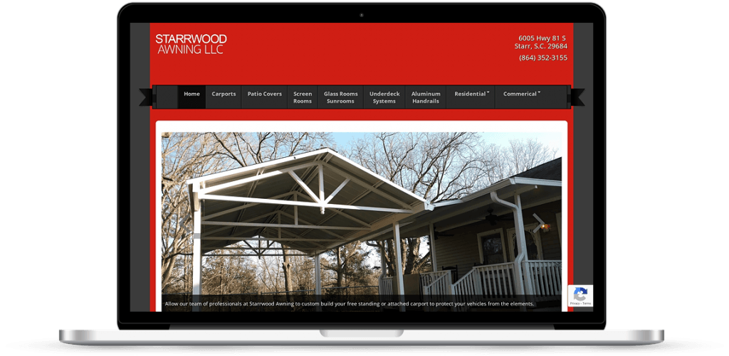 starwood awning starr sc website
