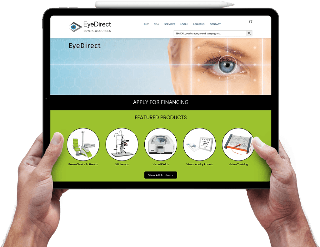 eyedirect ecommerce website