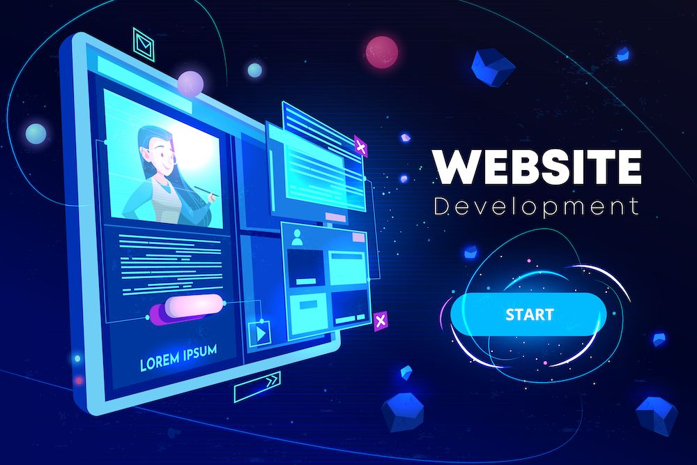 website development anderson