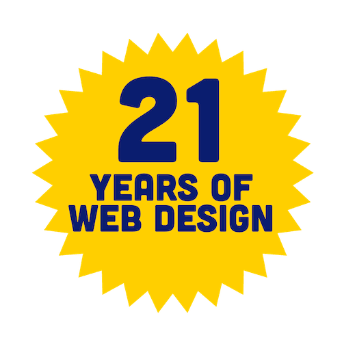 21 years of web design