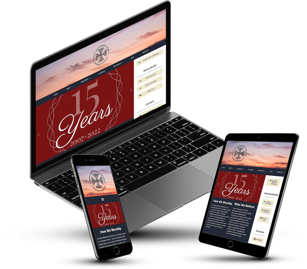 anderson sc church website design