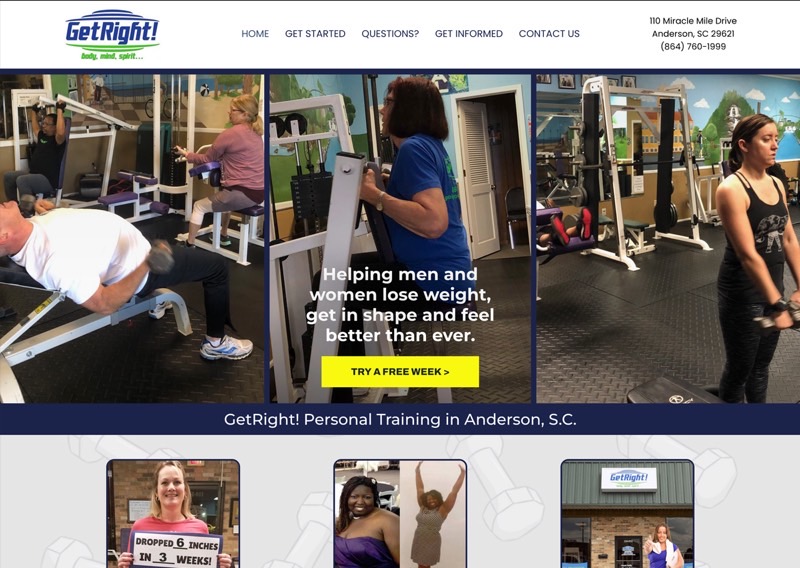 getright personal training