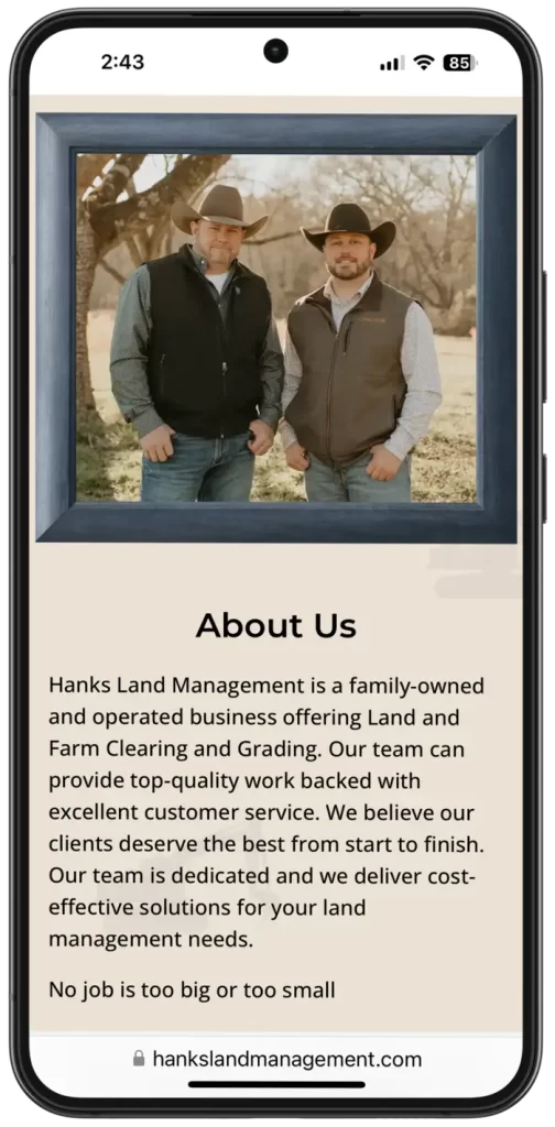 Hanks Land Phone 2
