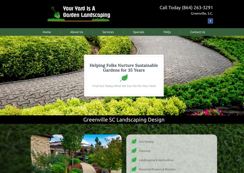 your yard is a garden